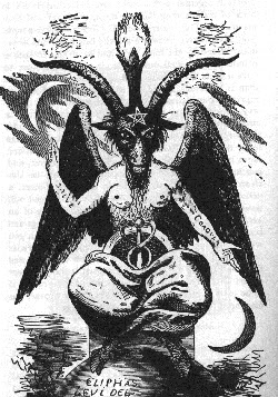 Llozha masone "Skenderbej" ne Athine Baphomet