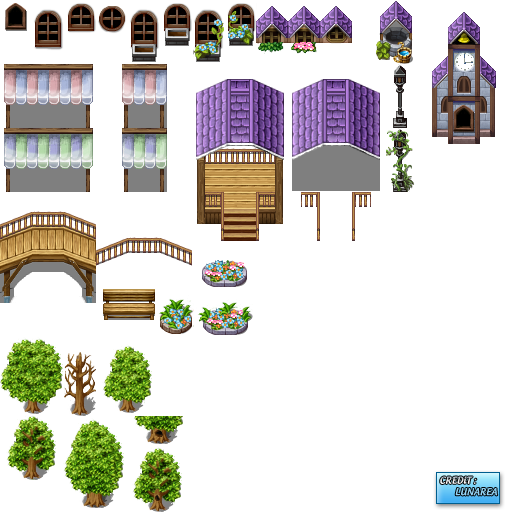 [VX/ACE] Tilesets de ciudades de Lunarea SimpleTown-byLunarea