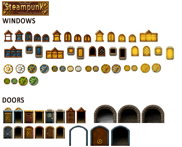 Steampunk Tiles