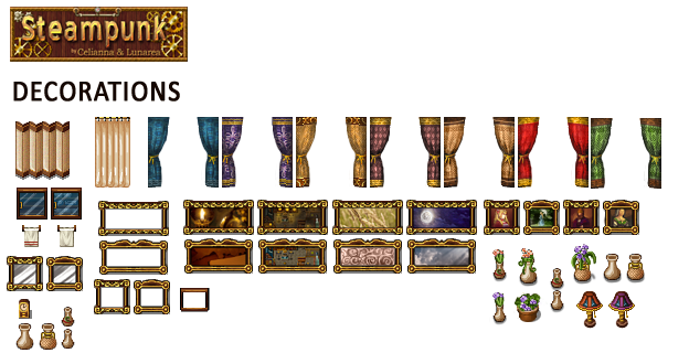 Steampunk Tiles