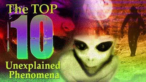 TOP 10 unexplainable phenomenon 1-2