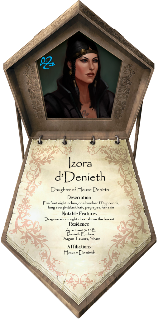 Izora d'Deneith, Dragonmarked scion of house Deneith IzoraID_zps4e2ecdd1