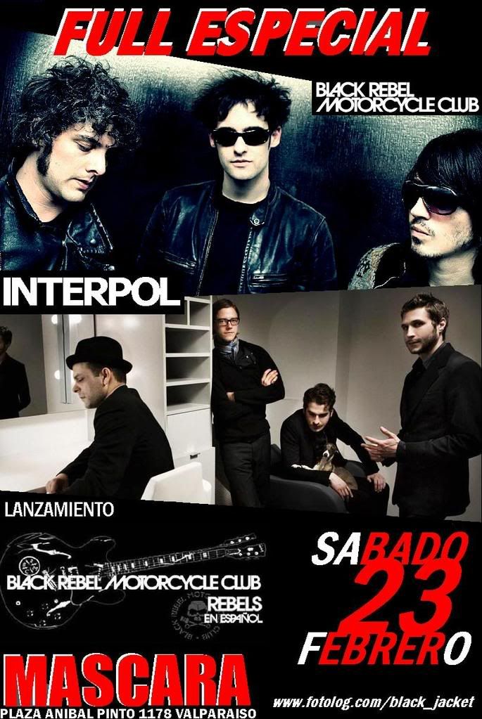 MASCARA 23/02/2008 FULL ESPECIAL INTERPOL  & BRMC 45