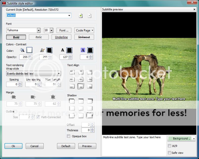 ConvertXToDVD 3.3.1.99 (MKV, AVI, XVID, WMV + More To DVD!) X2Dsubtitle_editor_en