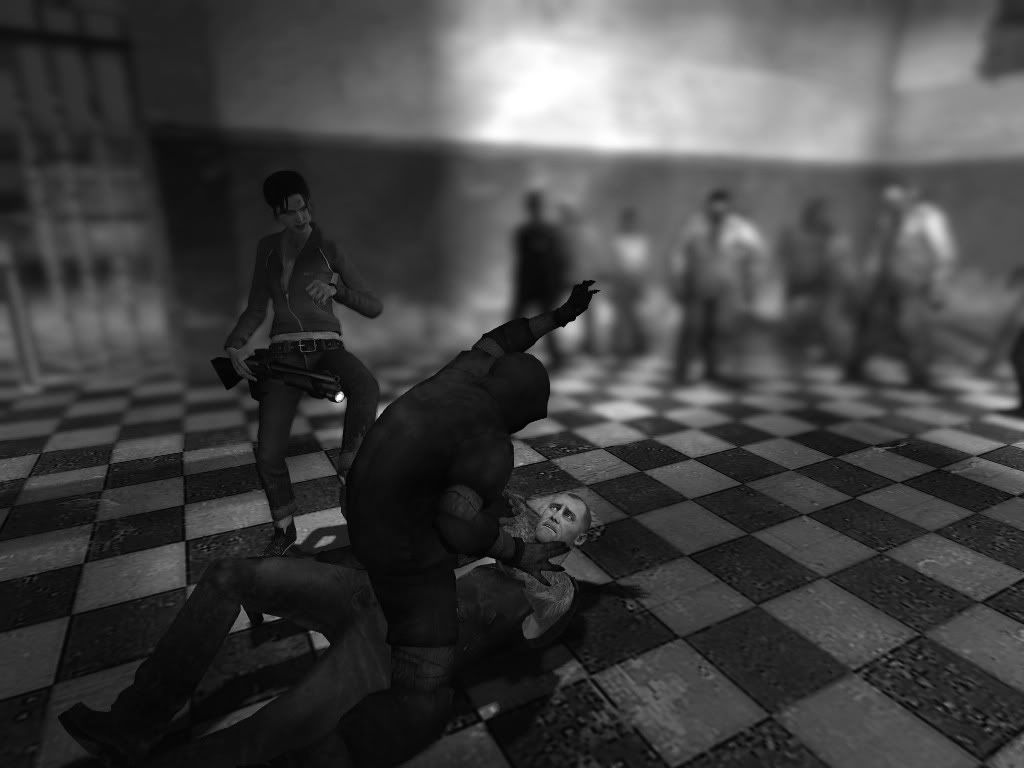 Left 4 Dead Posing L4D