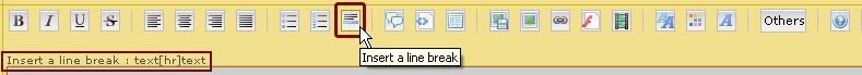 Help! -  How to properly use your message panel Line_break