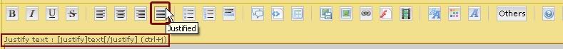 Help! -  How to properly use your message panel Text_justify