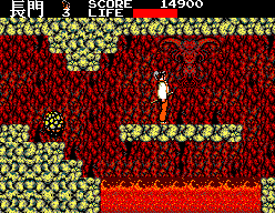 Kenseiden [Master System] 76036-kenseiden-sega-master-system-screenshot-it-s-certainly-hot