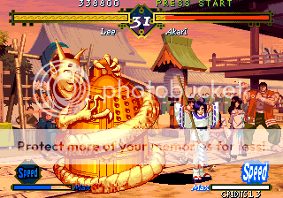 The Last Blade: A História da Série [+Review] 107566-the-last-blade-neo-geo-screenshot-lee-is-trapped-in-the-gold