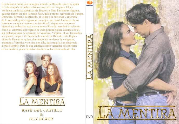 Caratula de La Mentira LAMENTIRADVD