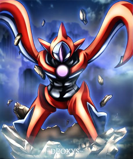 Fotografo pokemon Deoxys