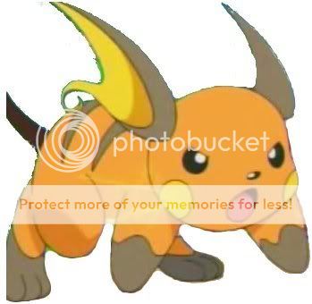 Pikachu vs Raichu Raichu