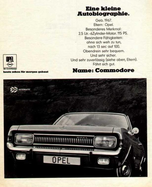 Opel Rekord C Sedan, Coupé e Conversível Galerie_werbebilder_commodore_a_-13