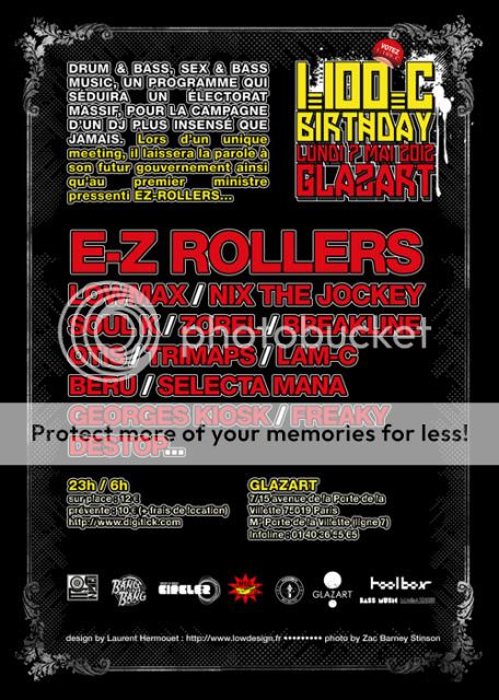 07 MAI 2012 : 1.100.C Birthday - E-Z ROLLERS@glazart 1100CBIRTHDAYFLYDEFVERSOweb