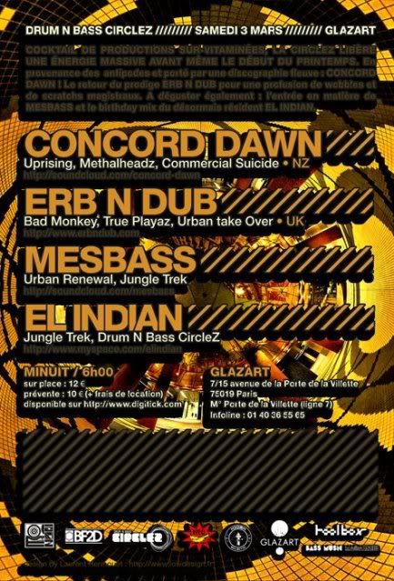 03/03/12 : Drum n Bass Circlez -Concord Dawn @glazart 424314_187433394690268_147468352020106_248872_2136955317_n