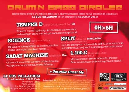 04/09/09 : DRUM'N 'BASS CIRCLEZ @BUS PALLADIUM Versoweb-3