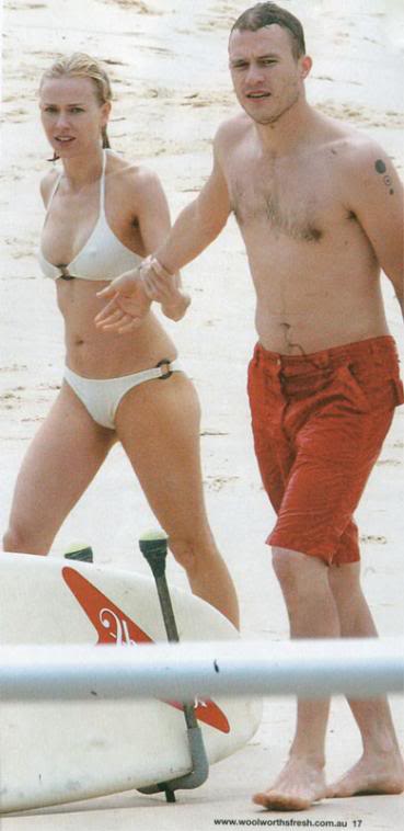 Heath Ledger Topless Pix...YUMMY! 14dec03bondi001