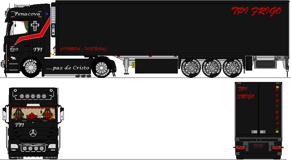 Montagens de Camioes MERCEDES610TPI-1