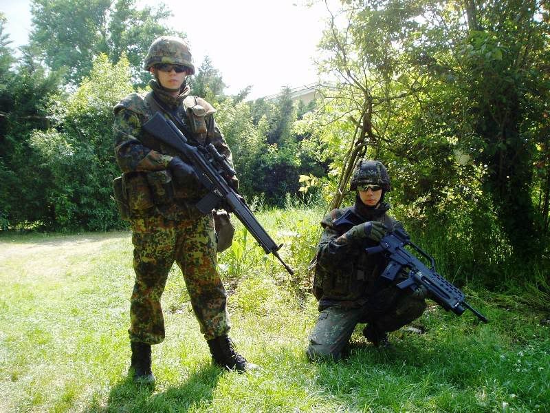 German Flecks Bundeswehr_Team_by_Ortaon