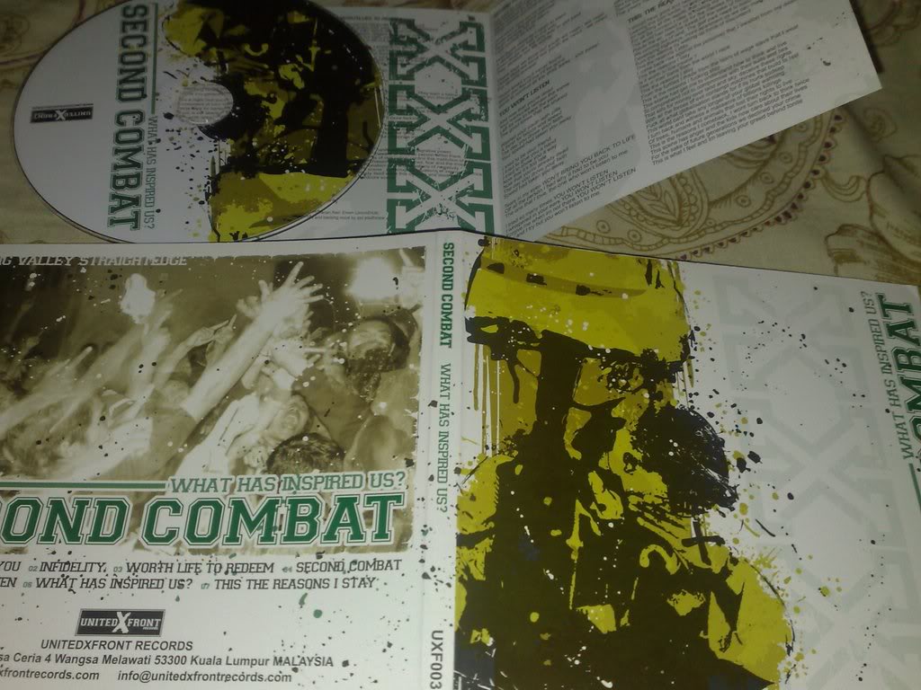 SECOND COMBAT/MY DISCO/BYSTORM CDs and Shirt! 27092008414