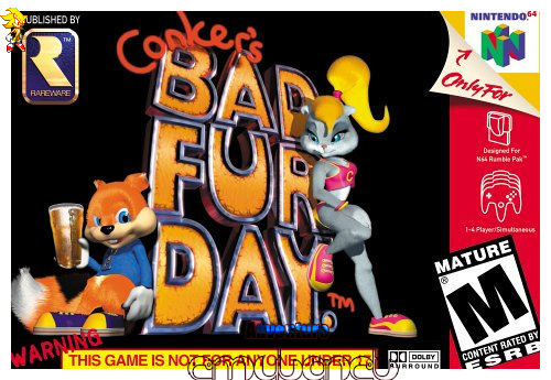 Conker's Bad Fur Day Conkersbfd64