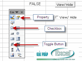 Điều khiển Conditional Formating bằng checkbox. Hack18-01