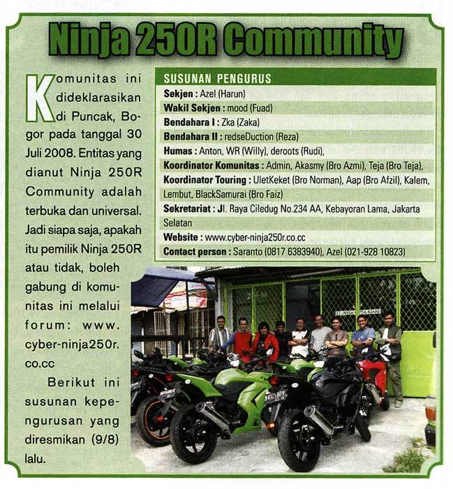 DOKUMENTASI PERJALANAN KOMUNITAS N250RC R2_detail