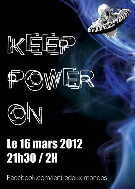 16/03/2012 - KEEP POWER ON - 115 NEW YORK (BORDEAUX) FLYrecto