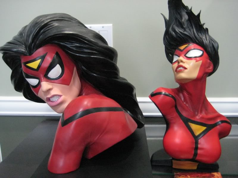 SPIDERWOMAN Legendary scale bust IMG_1087