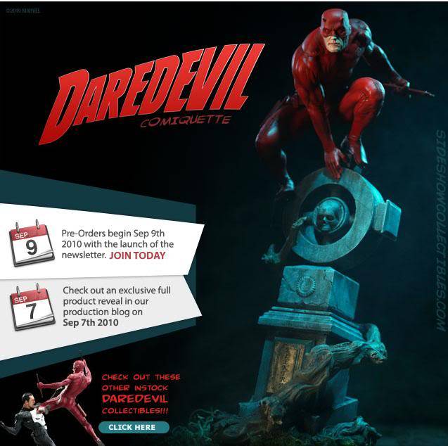 [Sideshow] Daredevil Comiquette - LANÇADO!!! Daredevil