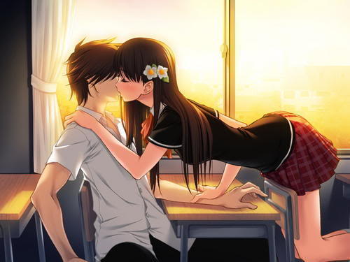صور انمي بوس - جديد انمي - anime kiss للكبار فقط Anime-kiss