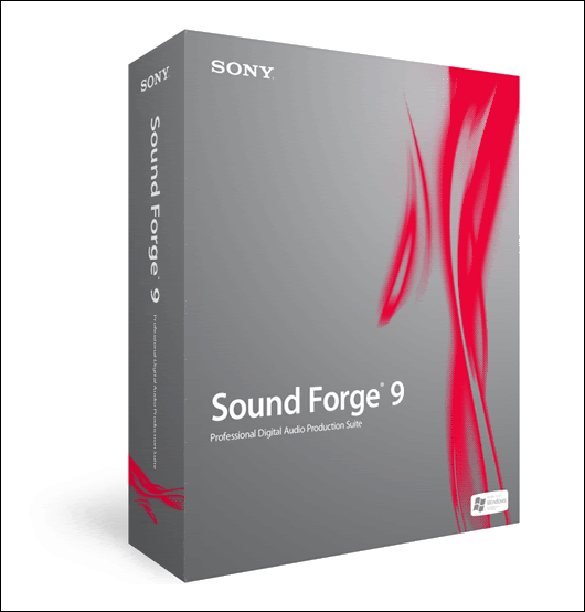 SONY SOUNDFORGE PORTABLE Soundforge9