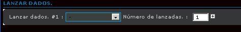 [GUA] Lanzar dados. Dados