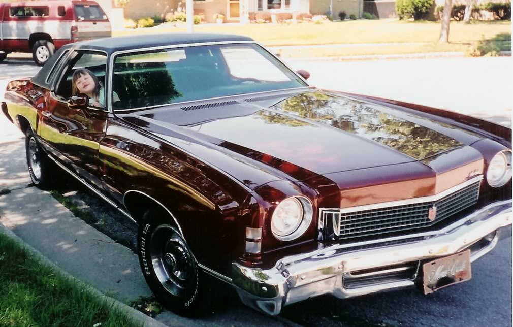 OK. Let's everyone post pics of the first car you bought with your own $. 1973_chevrolet_monte_carlo-pic-14535