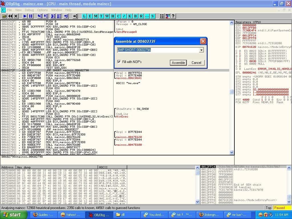 [Guide] Hooking dll and add GG in main.exe ! H5