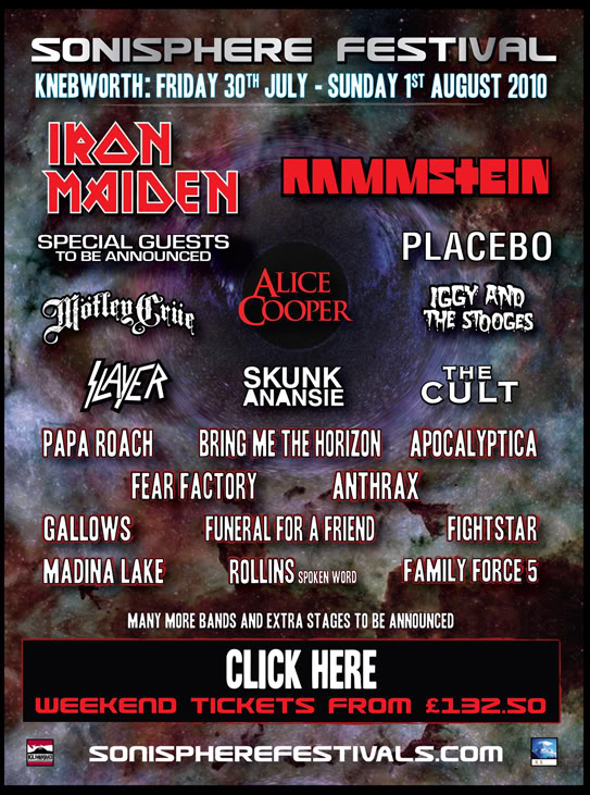 Sonisphere 2010 (Faith No More, Rammstein, Alice In chains, Slayer, Megadeth, se caen Anthrax y Heaven and Hell) - Página 7 Ssooni