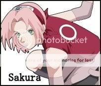 Mirar una hoja de personaje Sakura