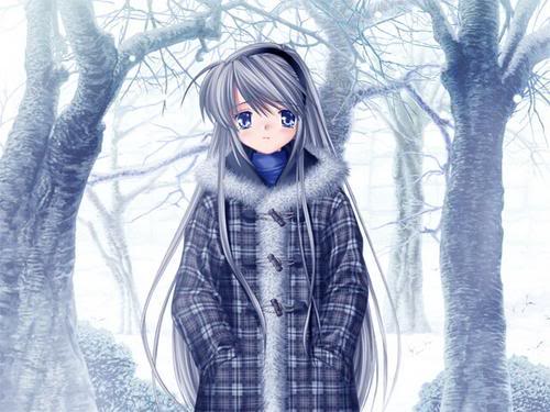 gifs et images hiver AnimeGirl76