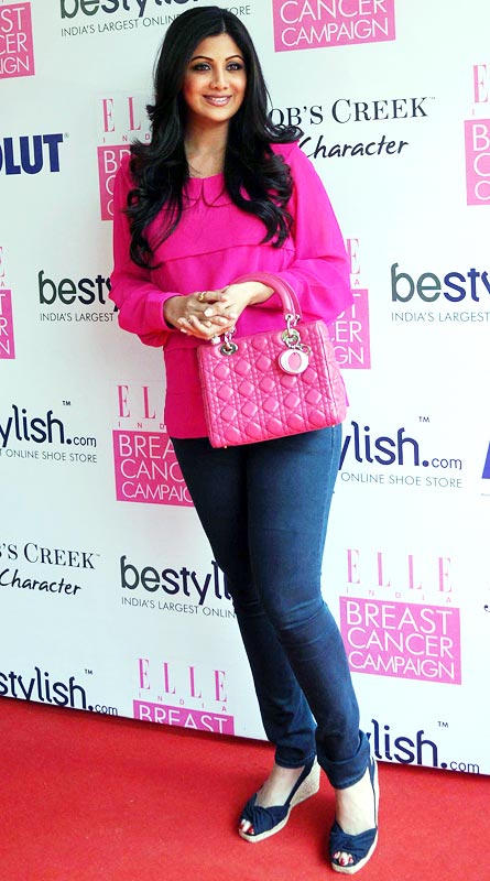 Shilpa Shetty, Gul Panag at breast cancer awareness campaign 15sd1