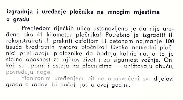 OPINA RIJEKA - Radni ljudi Rijeke svome gradu (1969) Uredenjeplocnika_tekst