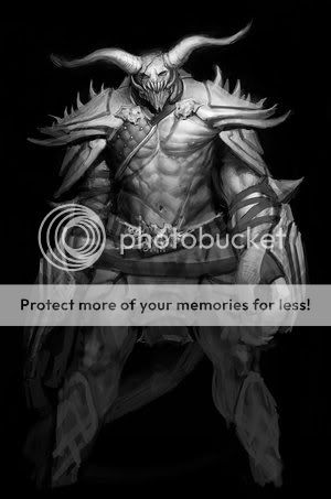 Buer: The Two Faced Worrior Demon_WIP2_by_saejinoh