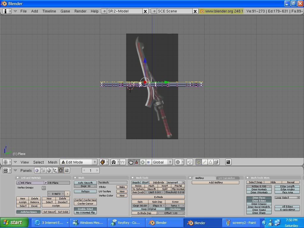 Weapon modeling Screeny3