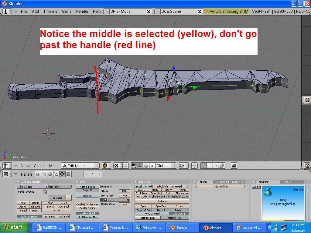 Weapon modeling Screeny5