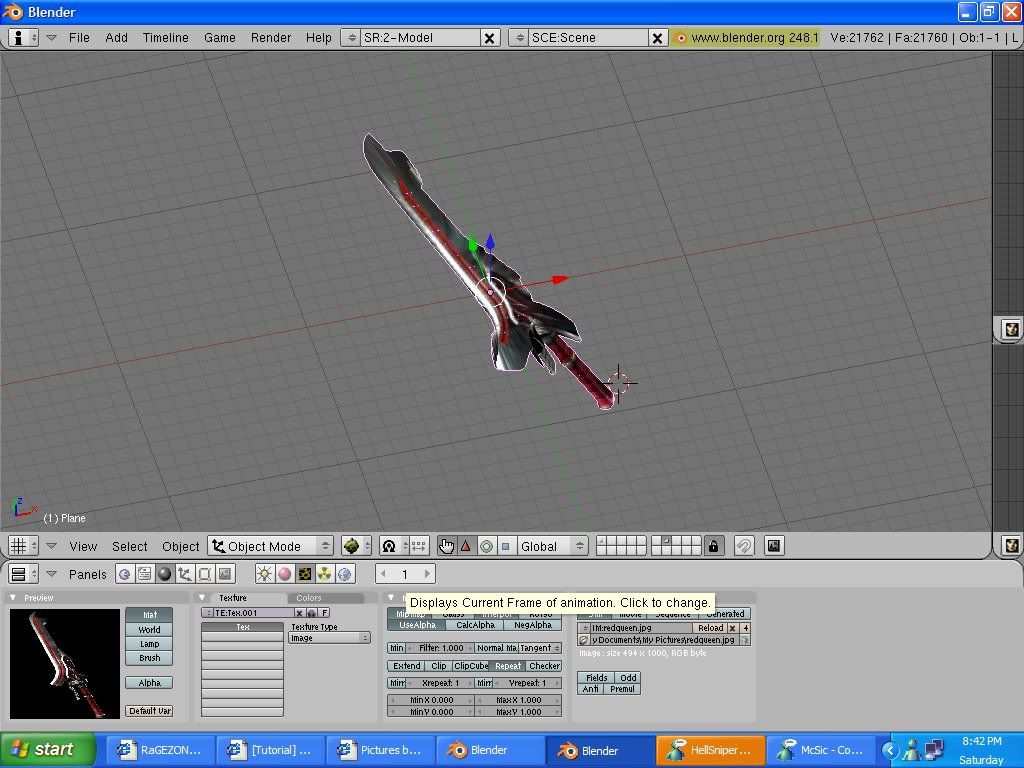 Weapon modeling Screeny8