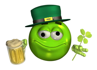 QUì TUTTO VERDE PER DANIELE Leprechan20Emoticon