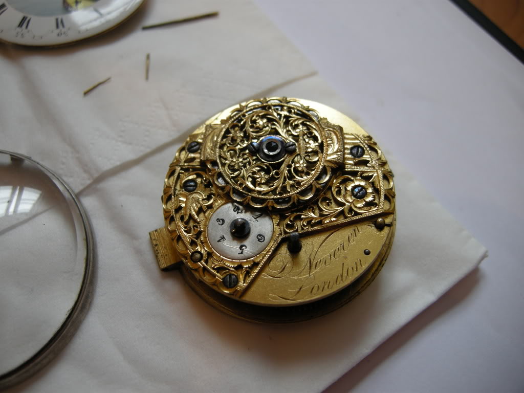 Révision d'une montre à verge anglaise D. NEVEREN LONDON DSCN1749