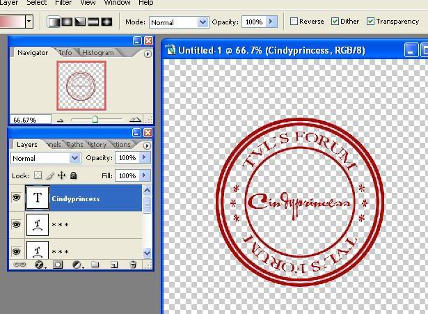 Tự tạo dấu ấn cá nhân bằng Photoshop 14