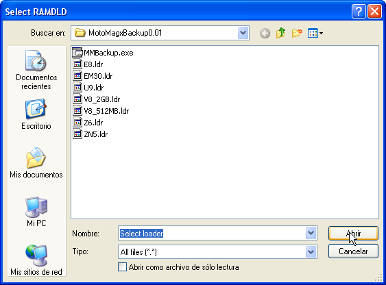 [Guia] Haciendo Full Backup a tu -> ZN5/U9 4-7