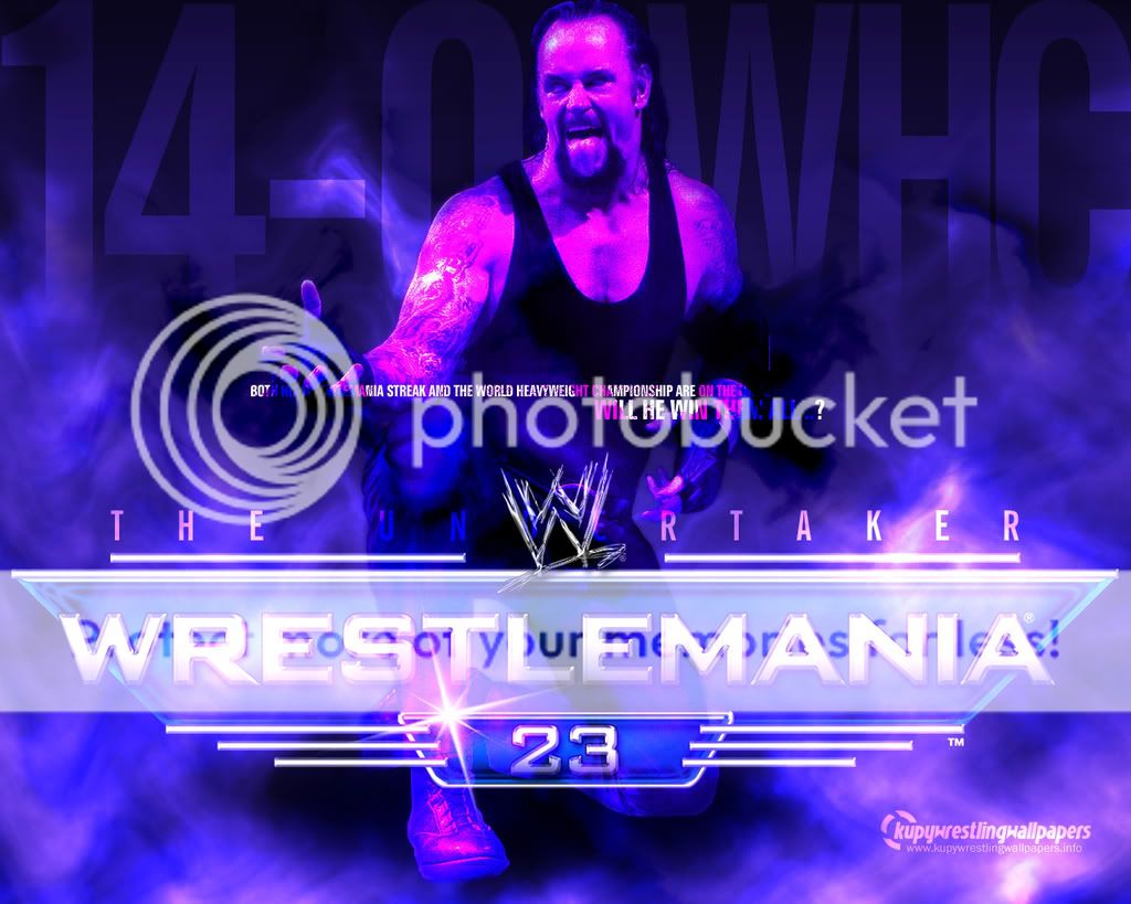 Taker hediyem :) WrestleMania23-TheUndertaker