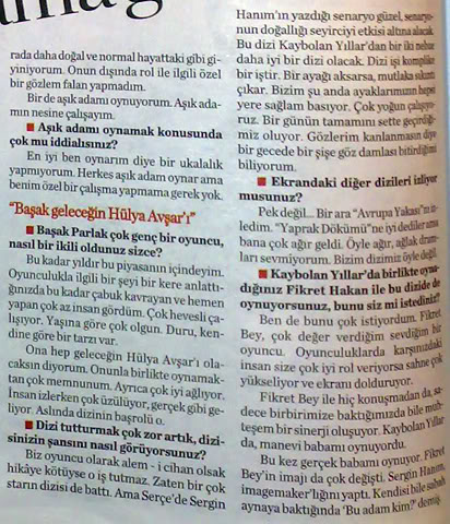 Milliyet Gazetesinden 15-1